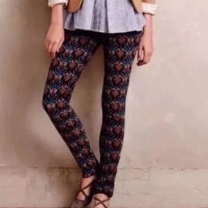 Anthropologie Pilcro and the  letterpress tapestry pants size 25